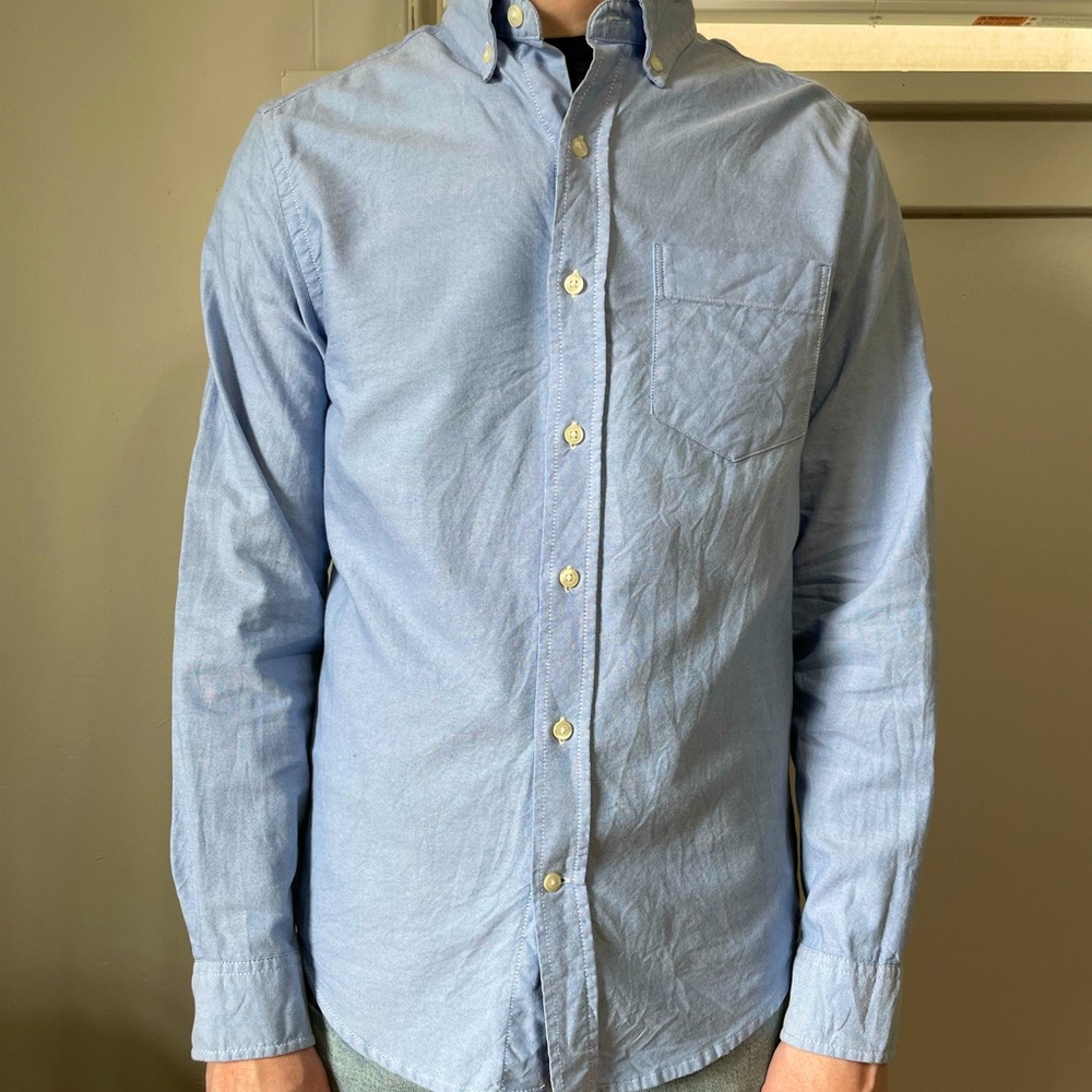 Blue Gap Slim Fit Button Down - Small